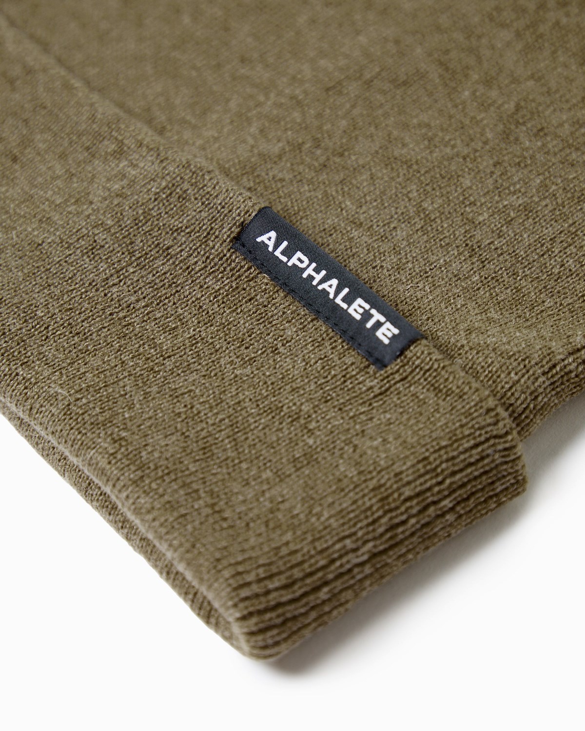 Dark Tan Alphalete Cotton Knit Beanie | YMOAPQ950