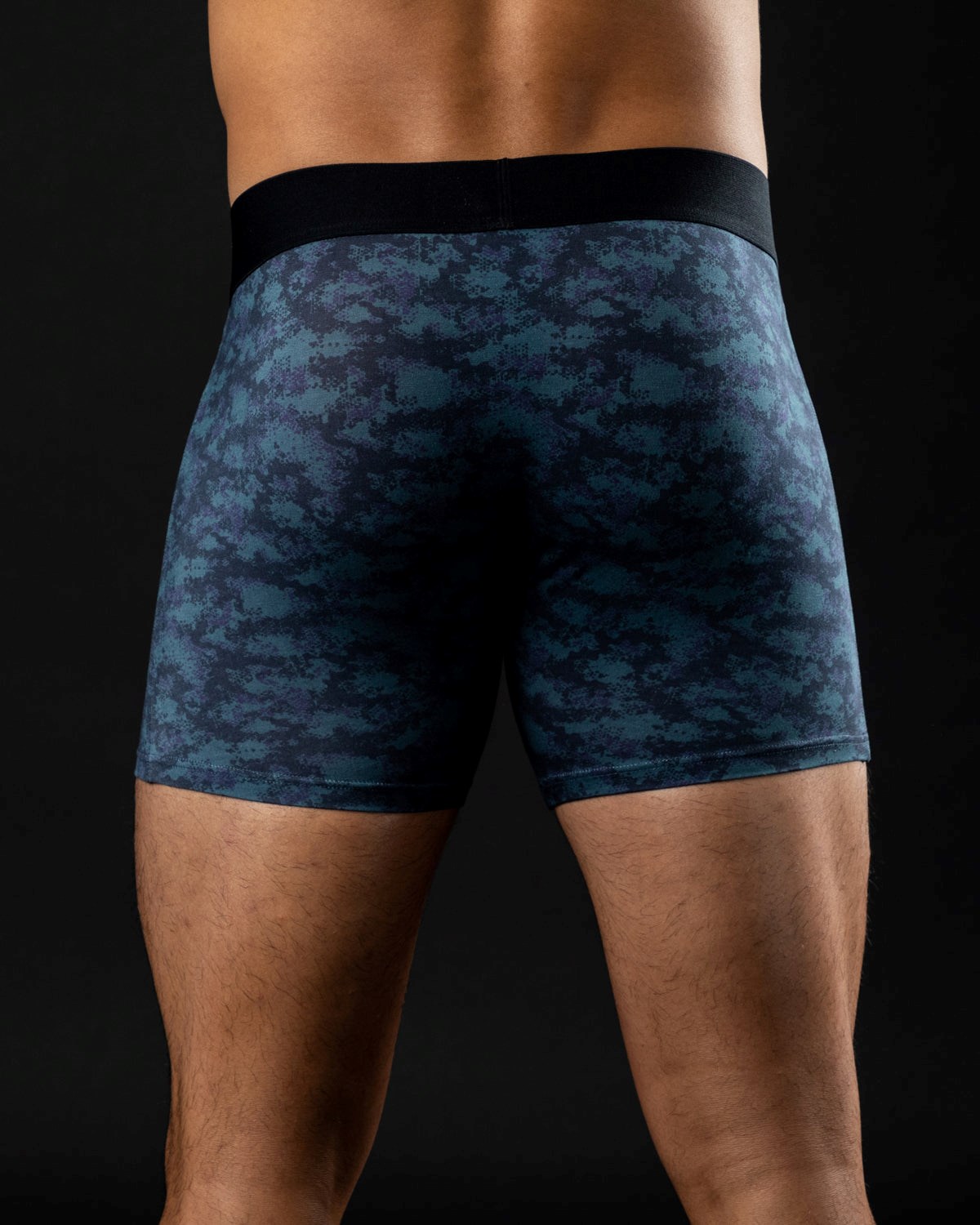 Dark Water Camo Alphalete Frictionless Modal Boxer Brief | BLQFCG709