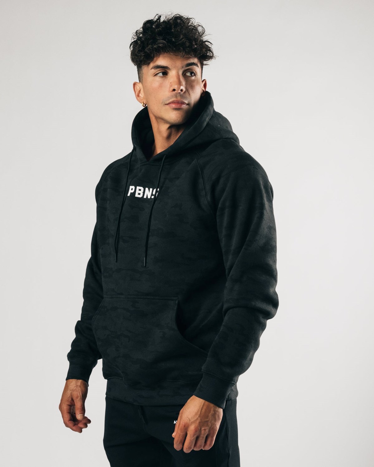 Darkest Hour Alphalete Fitted Performance Hoodie | AQEBUC173