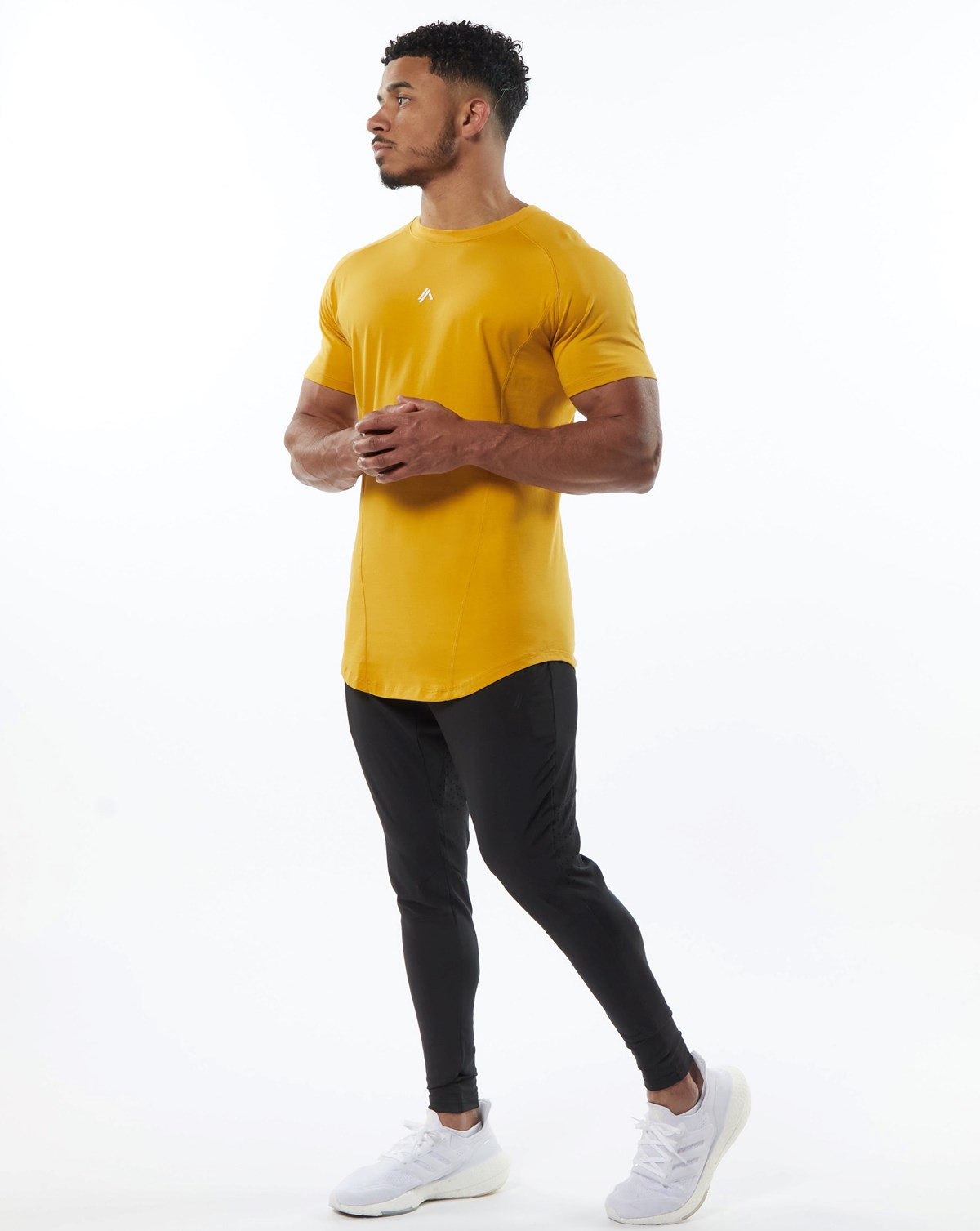 Exotic Yellow Alphalete High Performance Tee | SHLENA102