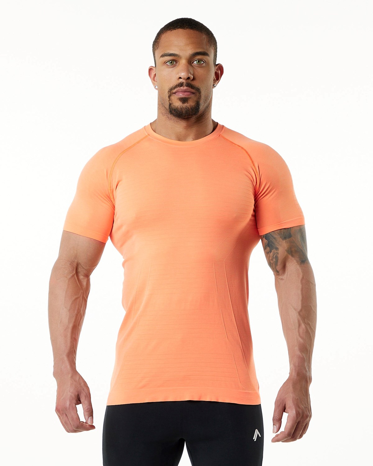 Faded Day Tripper Alphalete High Performance Seamless Short Sleeve Tee | DRESWL168