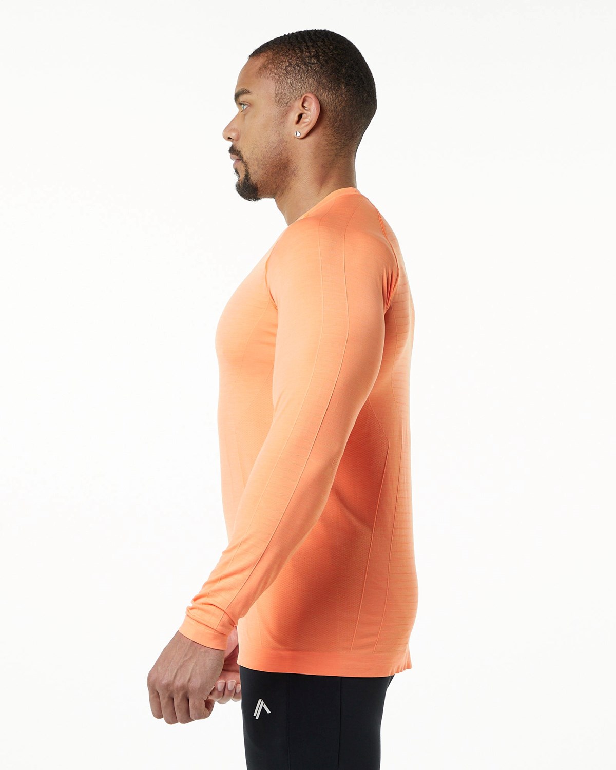 Faded Day Tripper Alphalete High Performance Seamless Long Sleeve Tee | SANBVG931