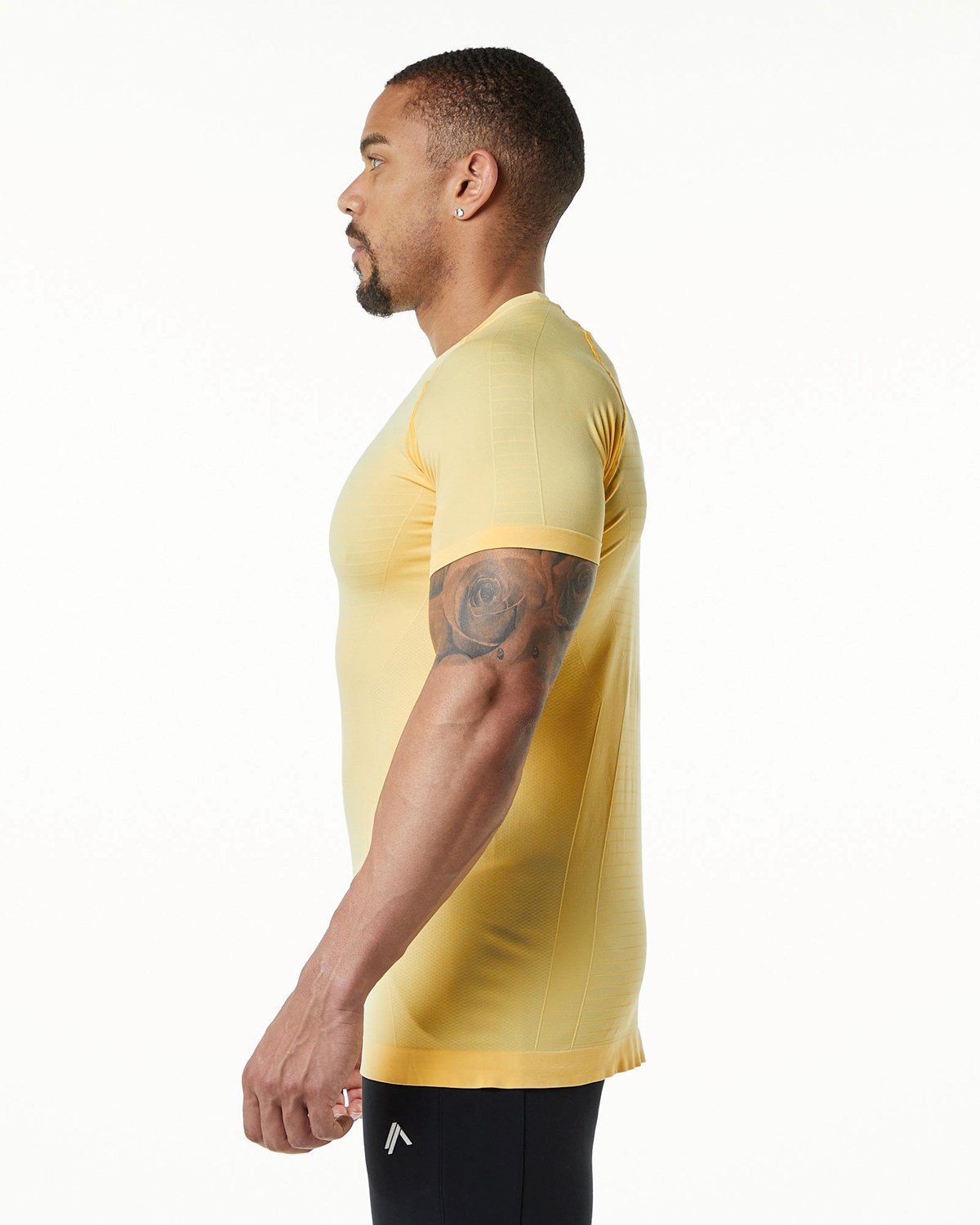 Faded Honey Alphalete High Performance Seamless Short Sleeve Tee | LCAWDO752