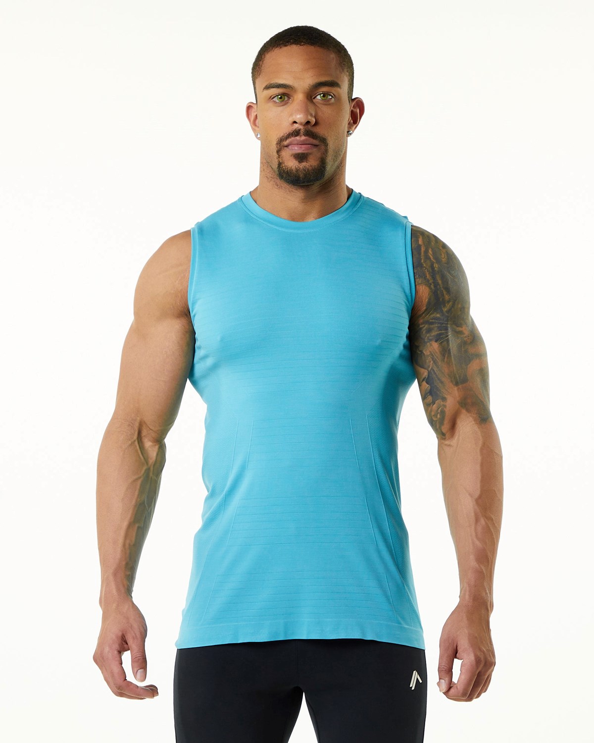 Faded Ocean Alphalete High Performance Seamless Tank | SDKYRO463