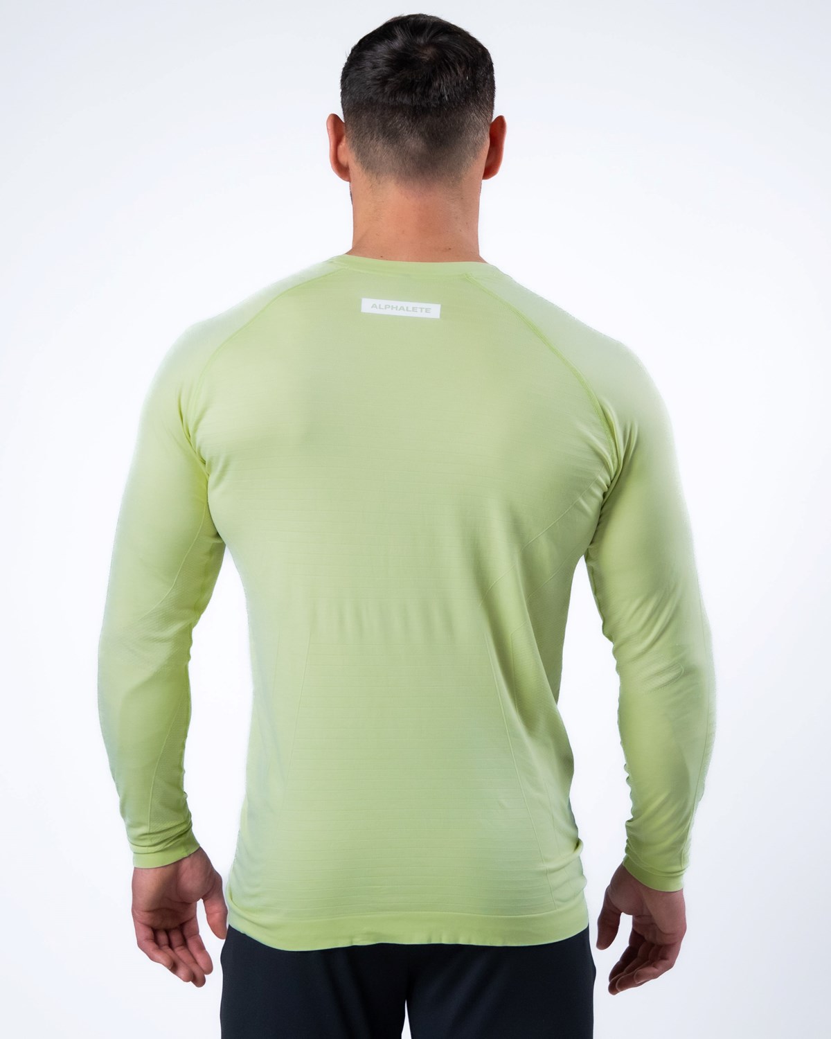 Frozen Spring Alphalete High Performance Seamless Long Sleeve Tee | TCZUSE978