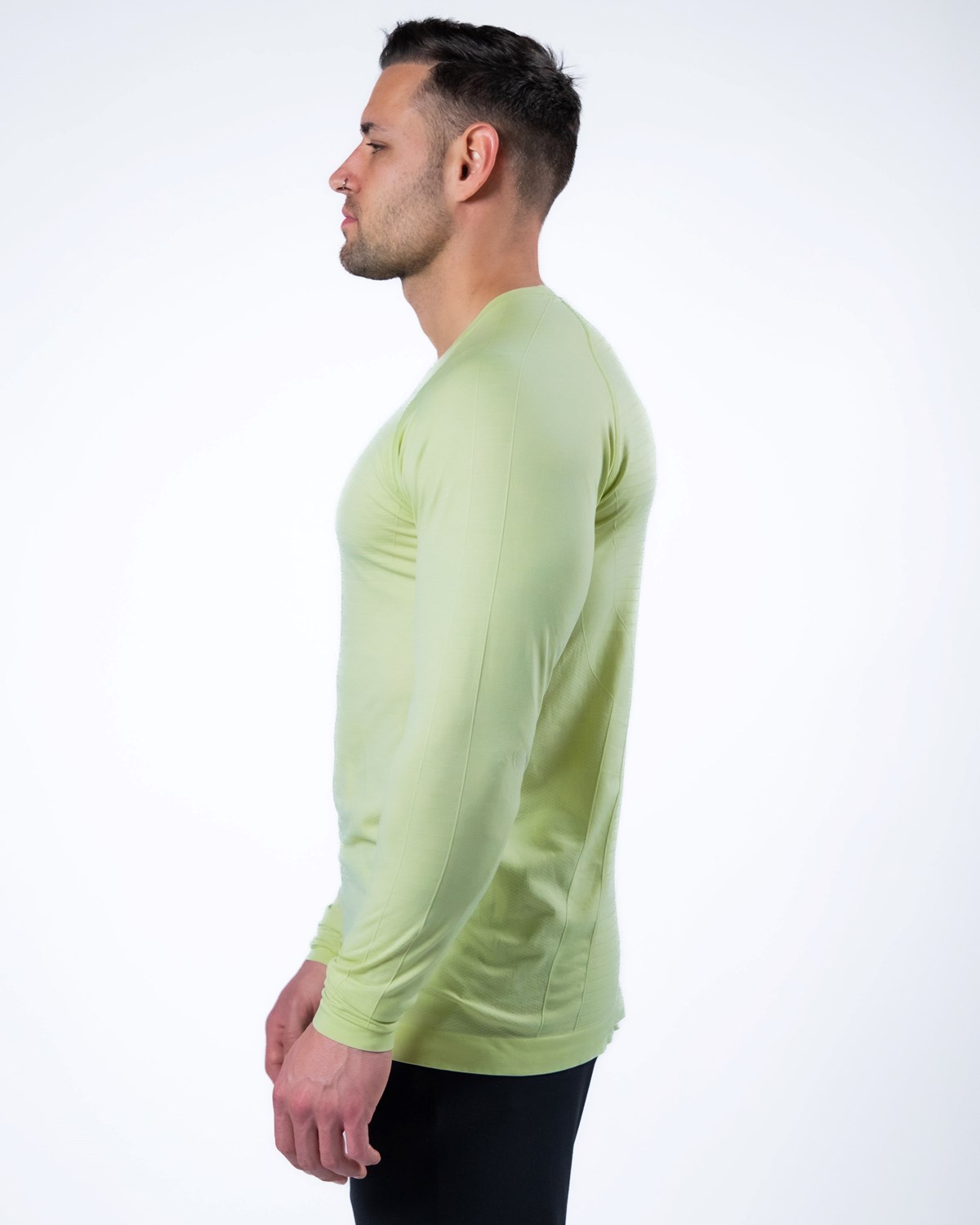 Frozen Spring Alphalete High Performance Seamless Long Sleeve Tee | TCZUSE978