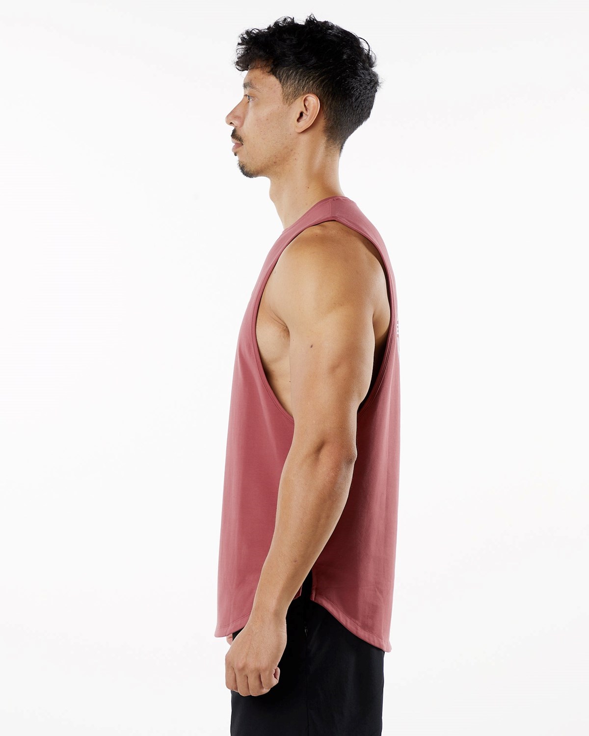 Gingerbread Alphalete Fitted Performance Tank | XDJRMA456