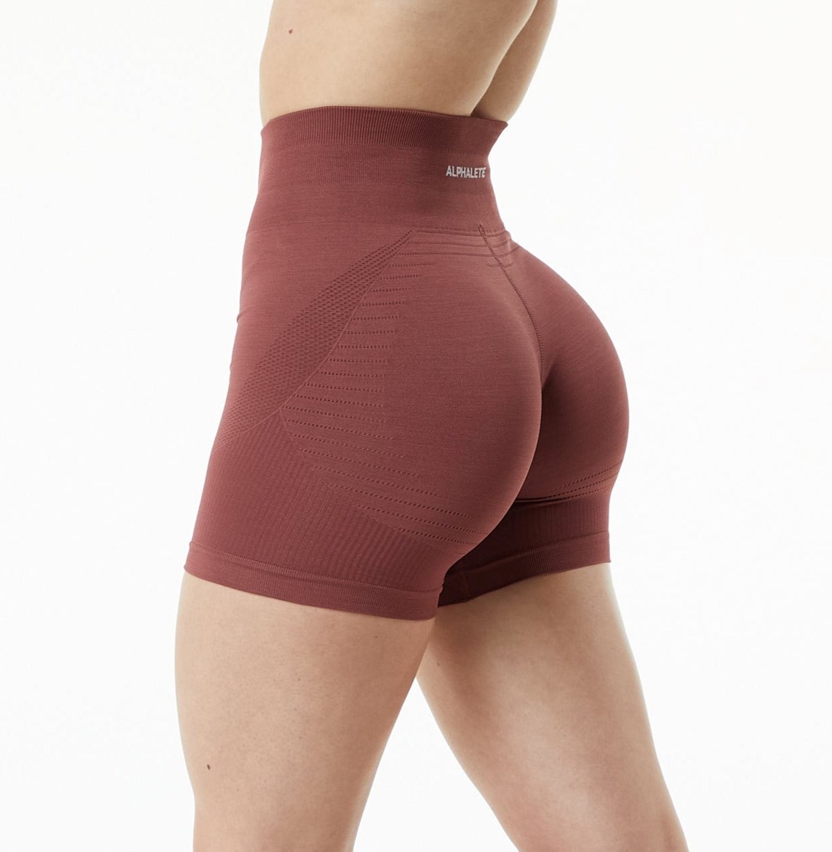 Gingerbread Alphalete High Performance Seamless Short | KEZSYN634