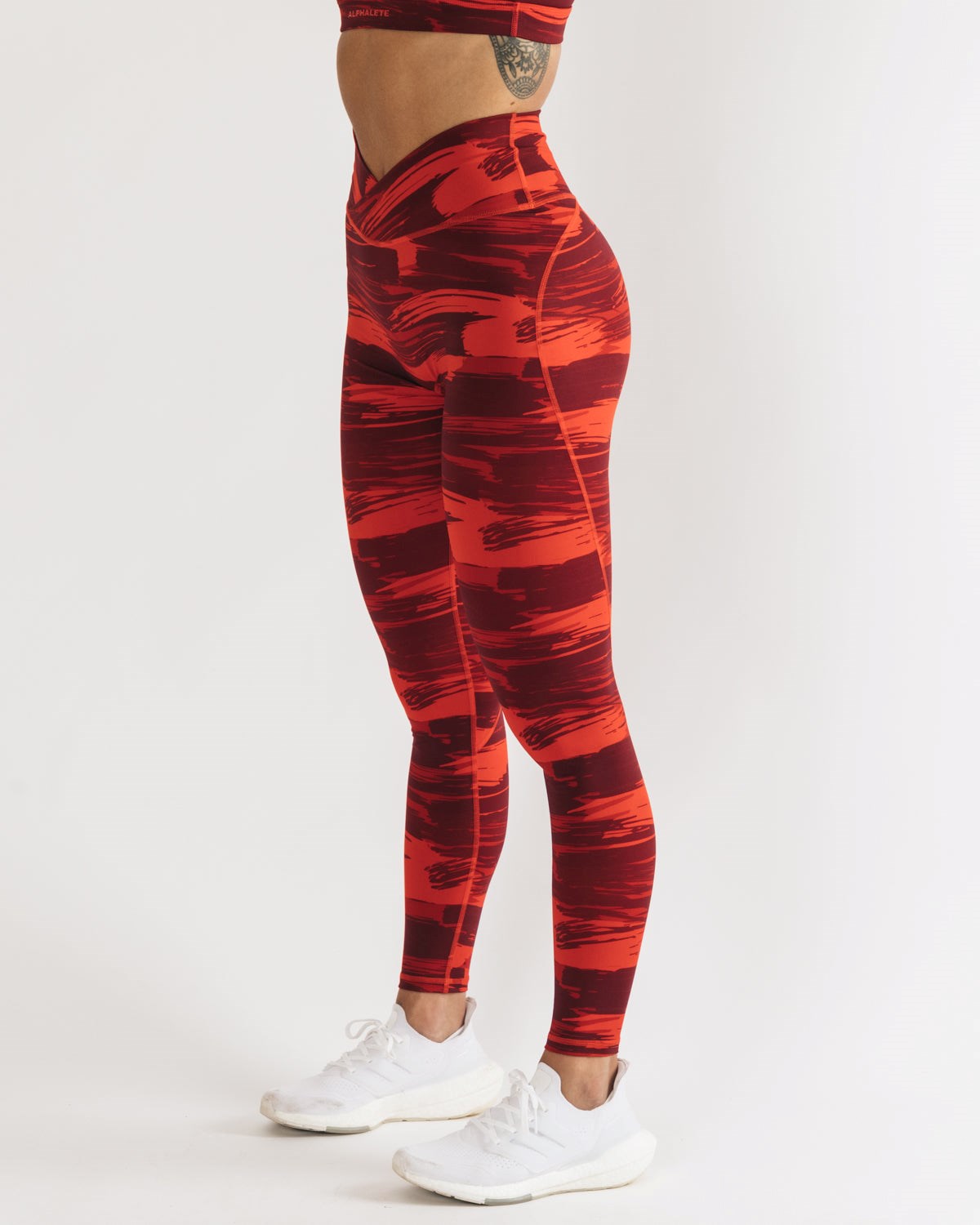 Infrared Canvas Camo Alphalete All-Purpose Legging | NEDKZT264