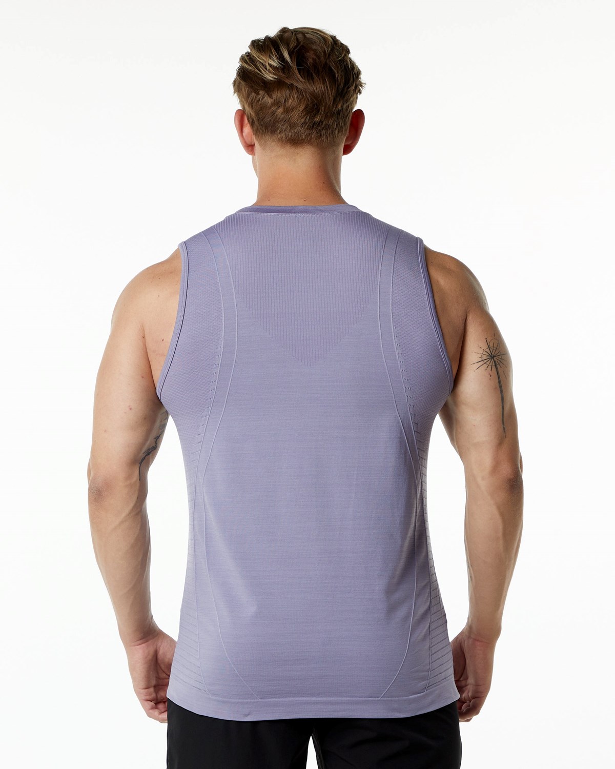 Lavender Alphalete High Performance Seamless Tank | OZJQRW074