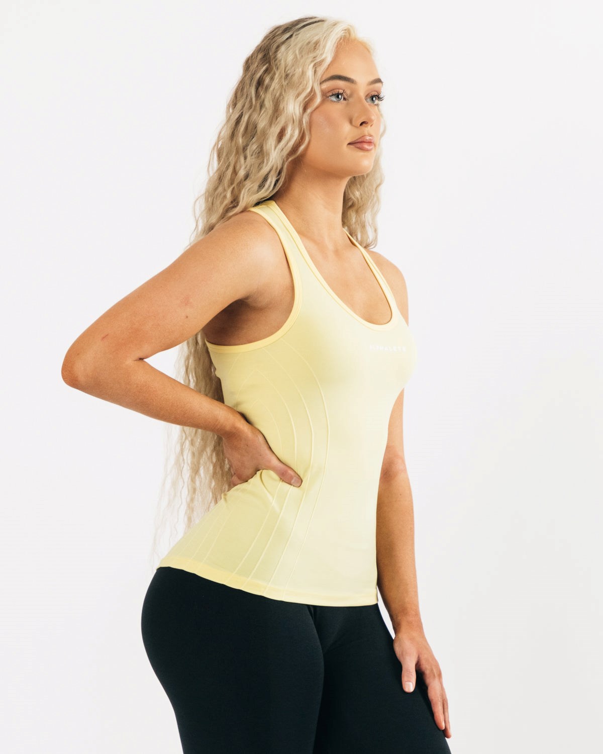 Lemonade Alphalete High Performance Seamless Tank | CDVXQR160