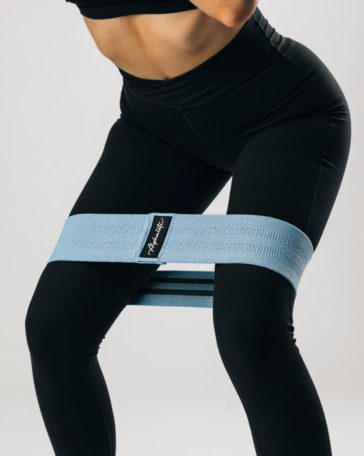 Light Blue Alphalete Alphalete Glute Band | MXUQSH210