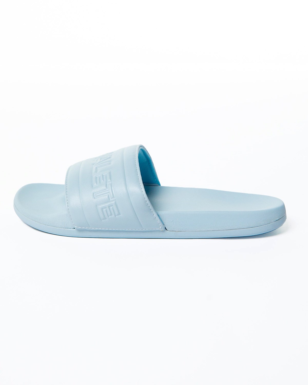 Light Blue Alphalete Slides | BTOPYJ387