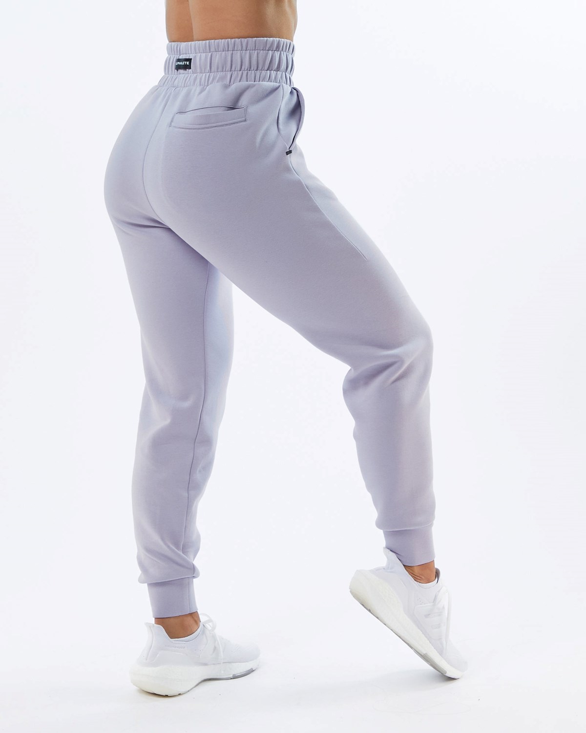 Lilac Alphalete Interlock Knit Cuffed Jogger | DBVJRS923