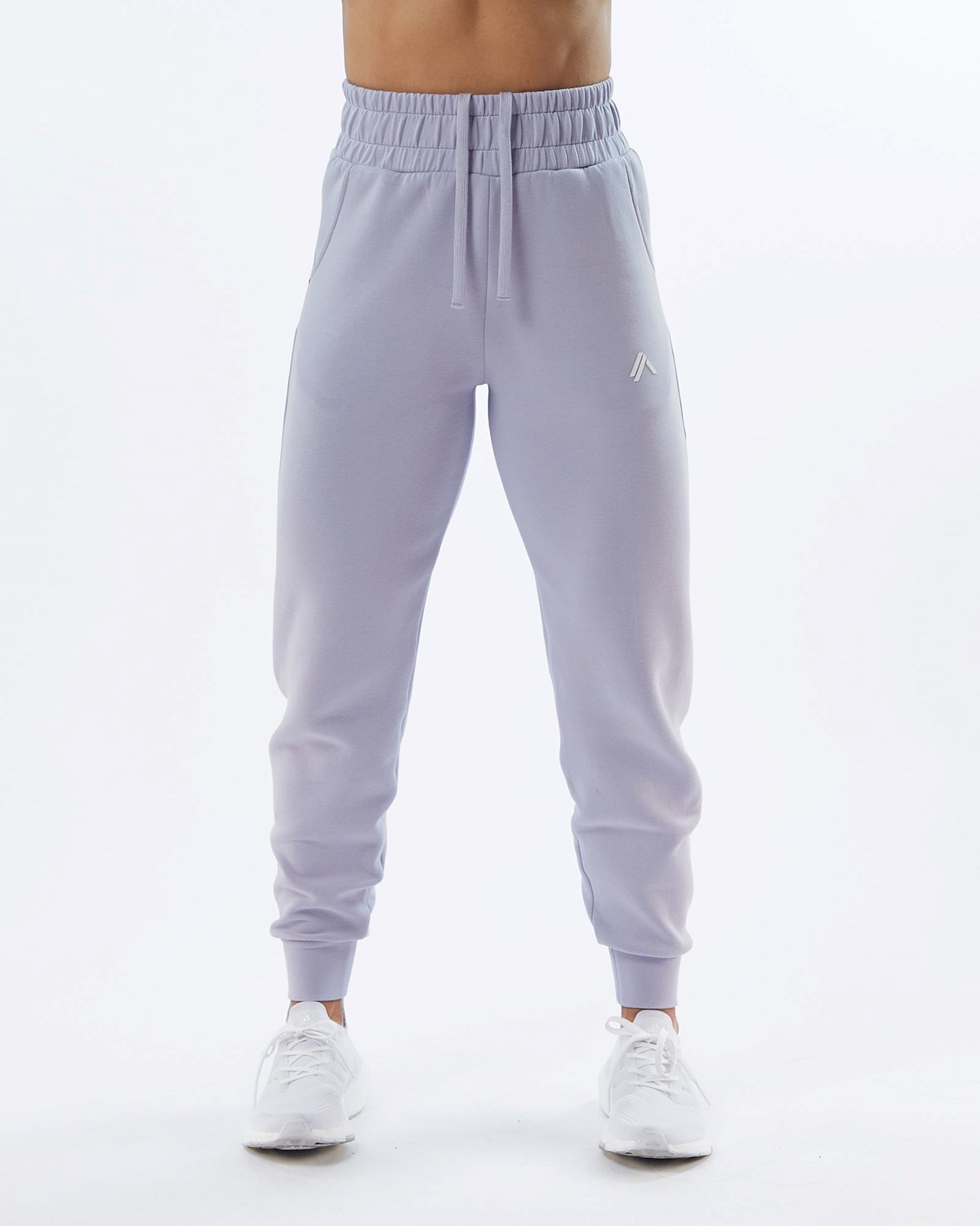 Lilac Alphalete Interlock Knit Cuffed Jogger | DBVJRS923