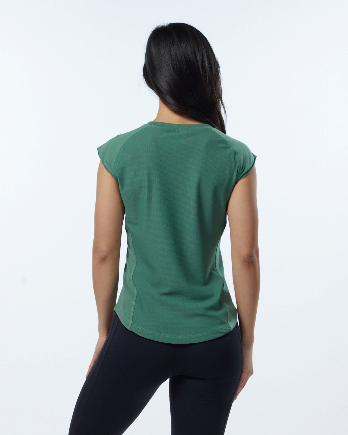 Luxury Green Alphalete High Performance Short Sleeve Tee | RMUWXF327