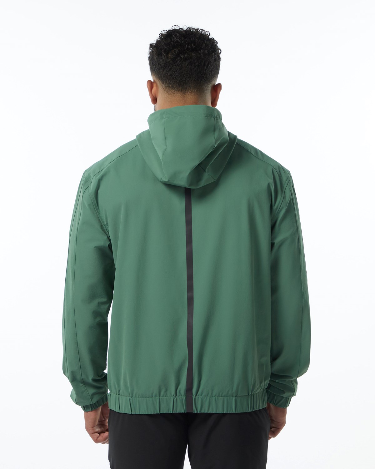 Luxury Green Alphalete Woven Performance Jacket | HWPZEB196