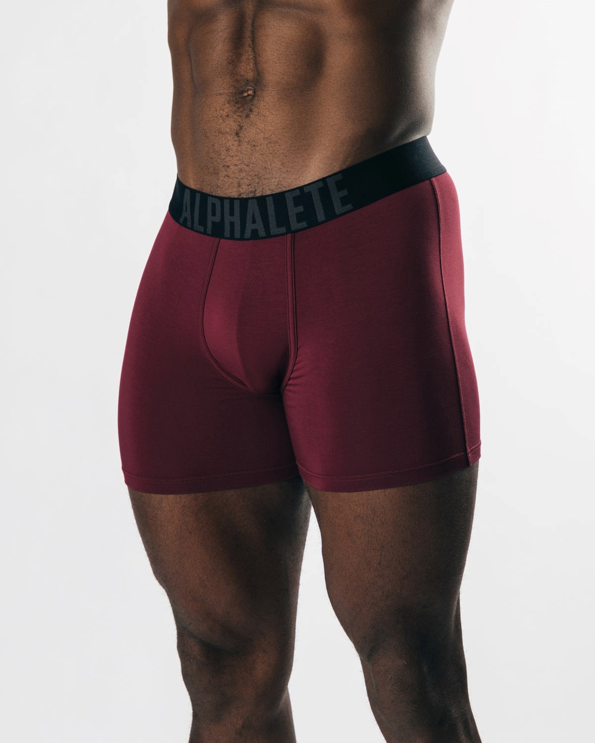 Maroon Alphalete Frictionless Modal Boxer Brief | UYRAVJ387