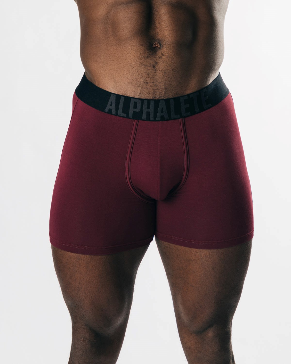 Maroon Alphalete Frictionless Modal Boxer Brief | UYRAVJ387