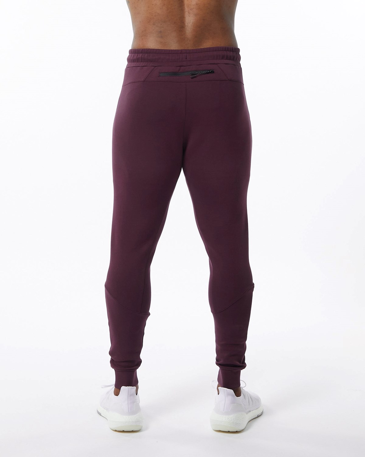 Merlot Alphalete Interlock Knit Cuffed Jogger | AZWUHO247