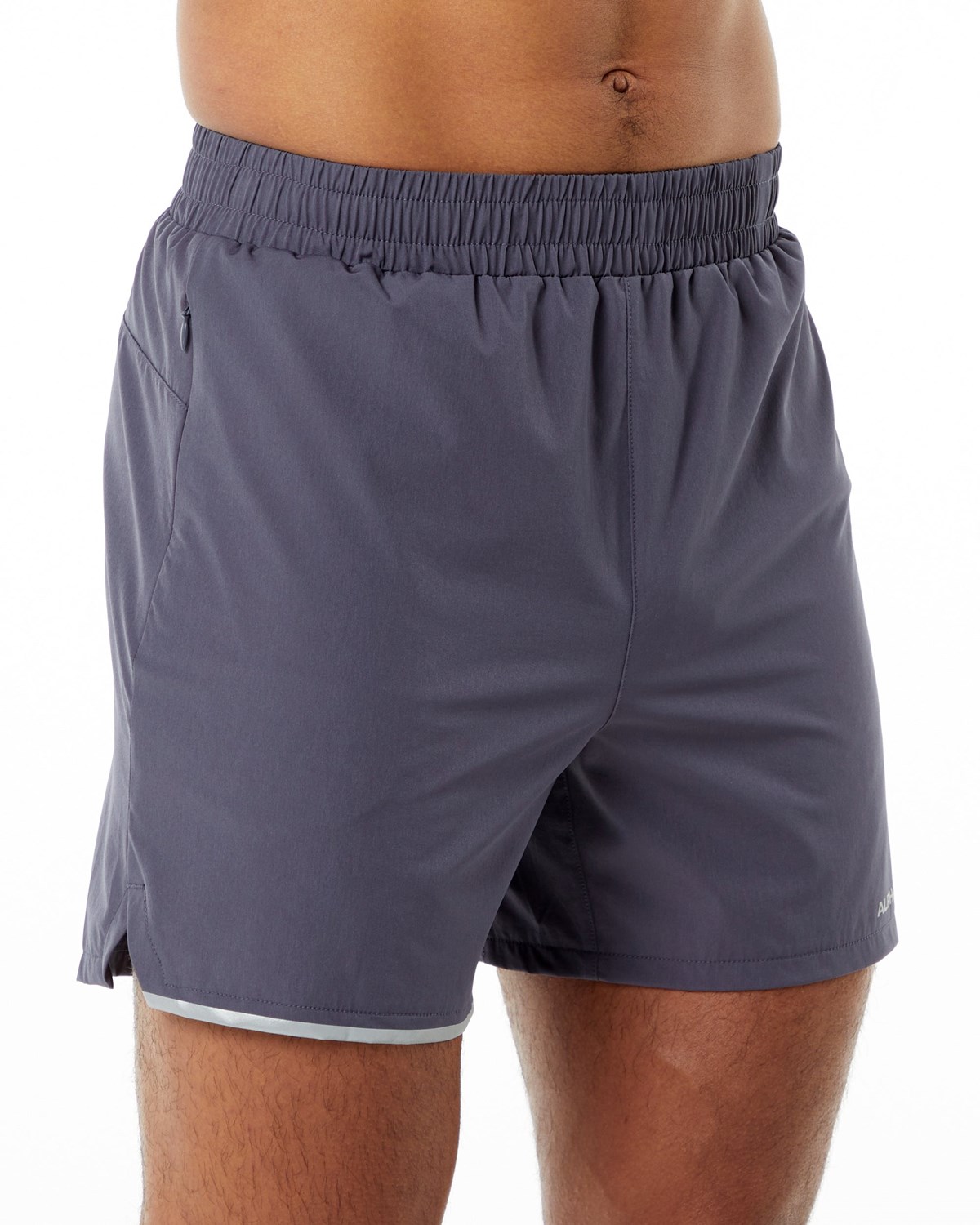 Muted Purple Alphalete Woven Training Short | TMXADY864