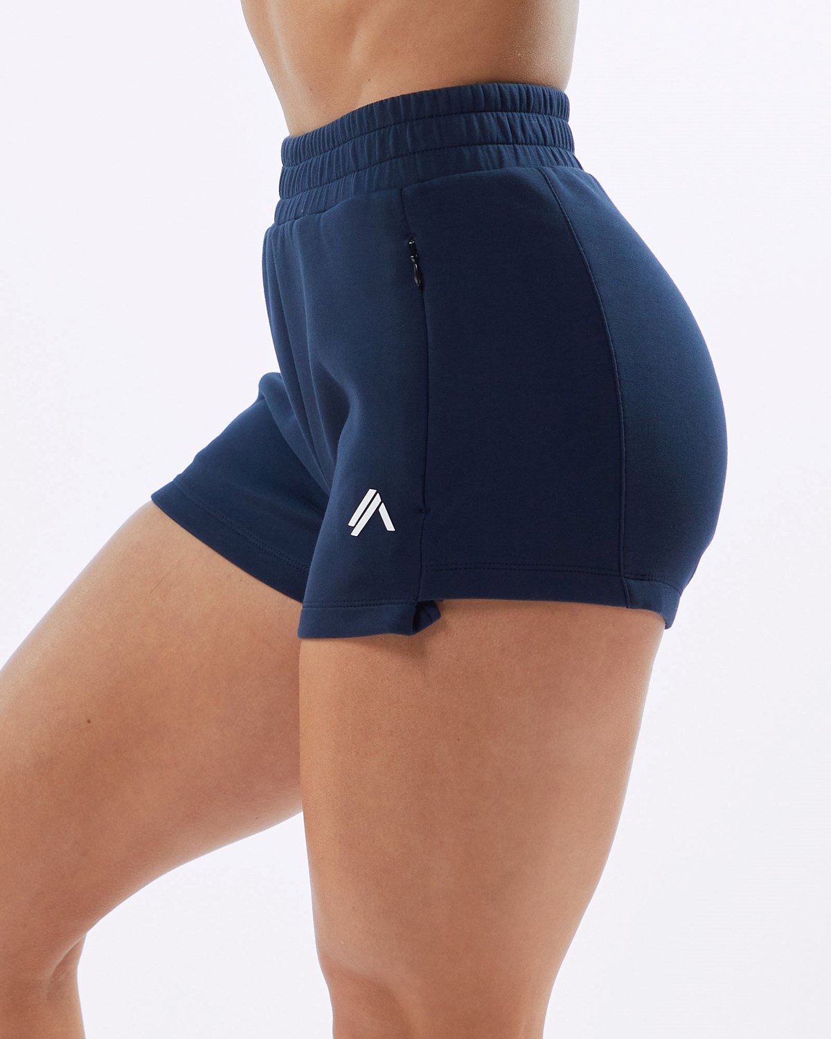 Navy Alphalete Interlock Knit 3.5