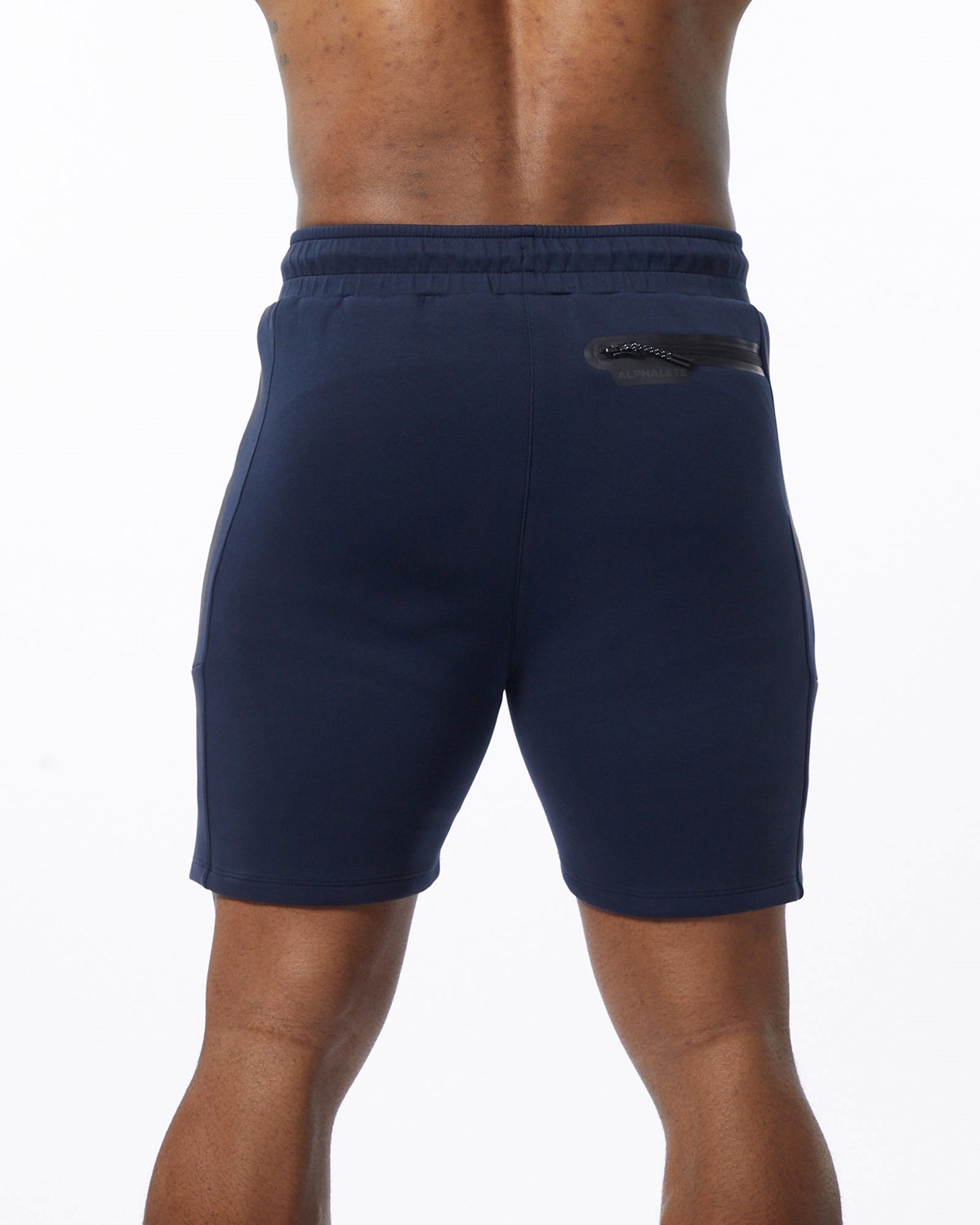 Navy Alphalete Interlock Knit 6