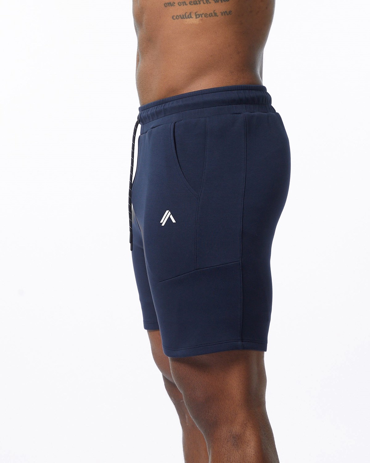 Navy Alphalete Interlock Knit 6