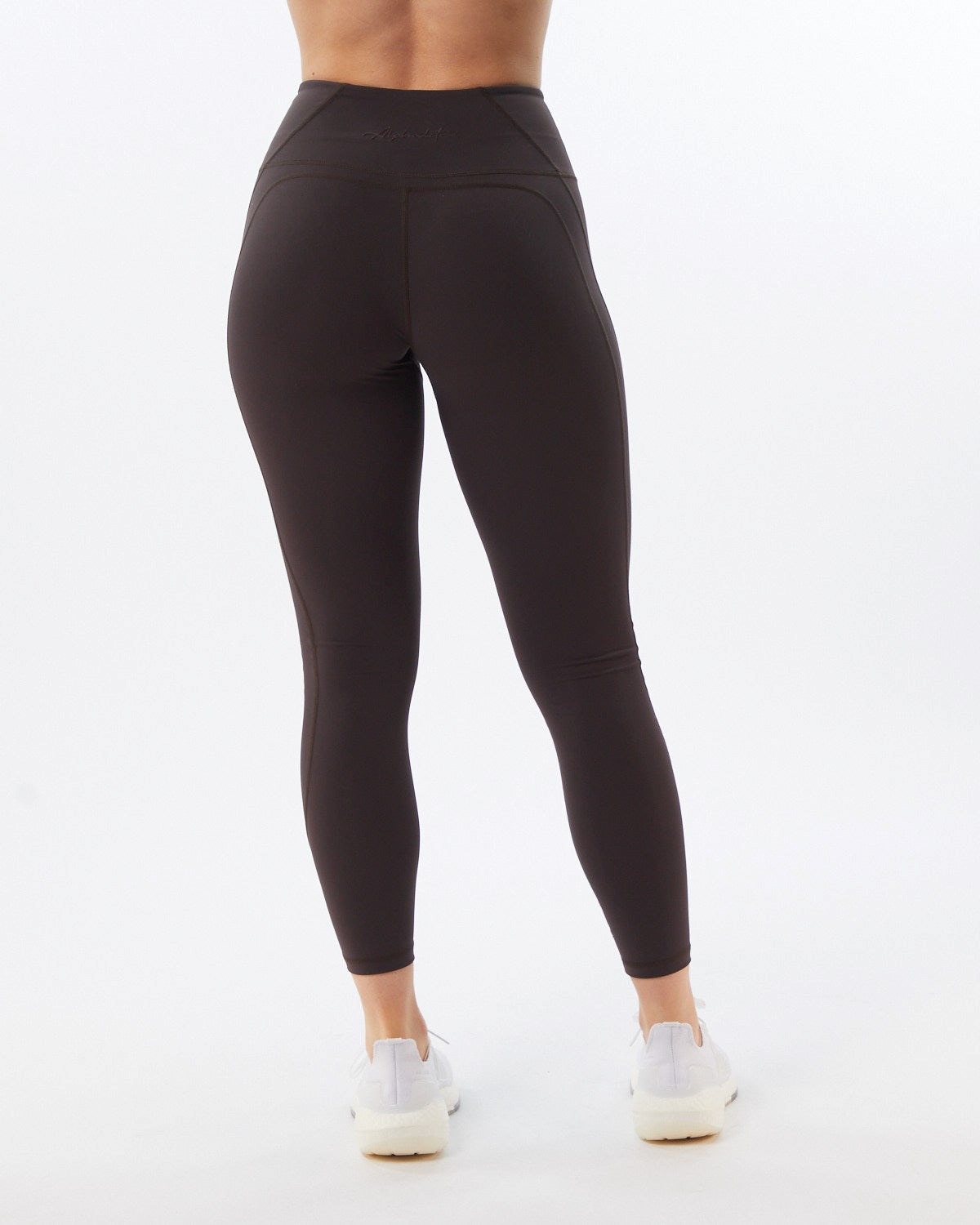 Obscure Grey Alphalete High-Waisted Medium Compression 25