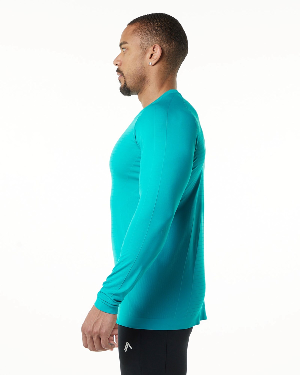 Ocean Alphalete High Performance Seamless Long Sleeve Tee | BOLIKR369