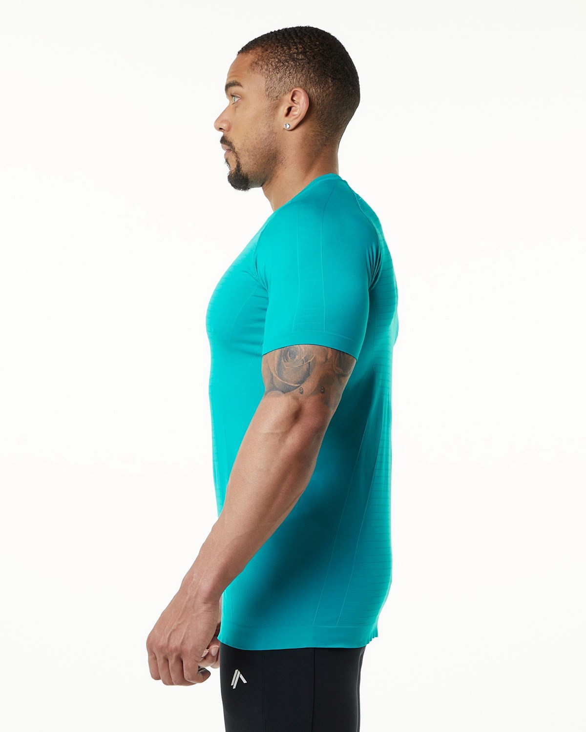 Ocean Alphalete High Performance Seamless Short Sleeve Tee | CKSOIU846