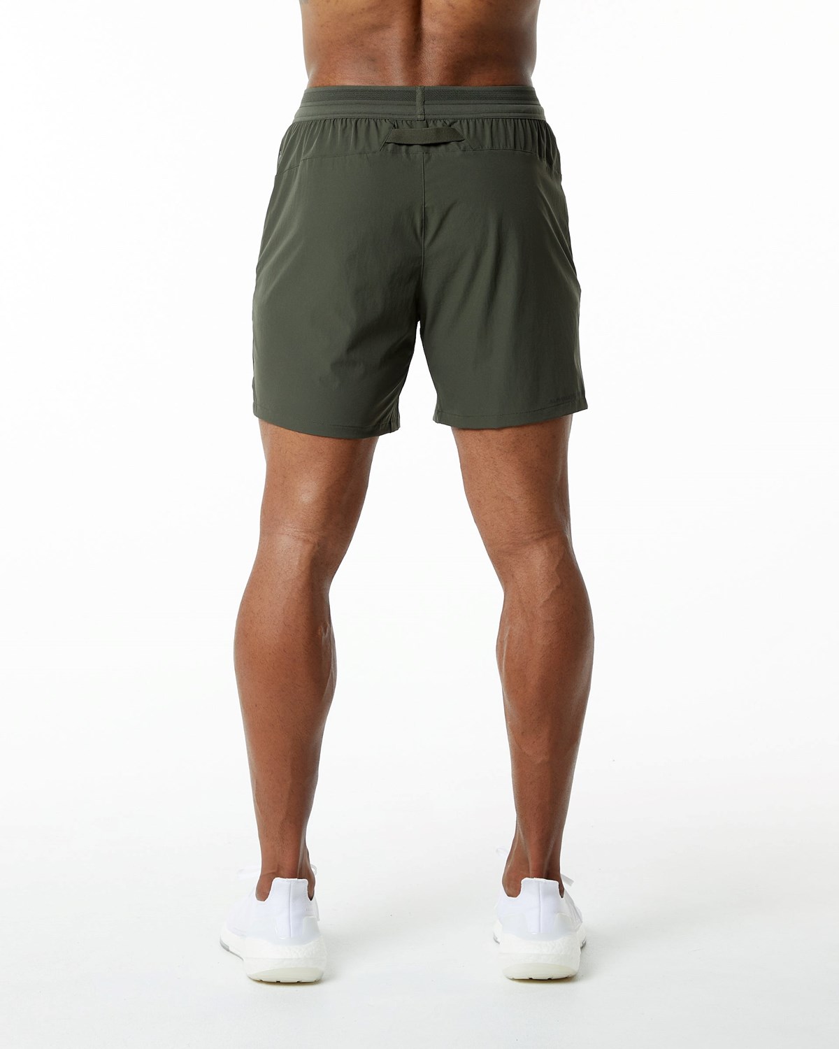 Olive Alphalete Woven Training Short | ARNOMI140