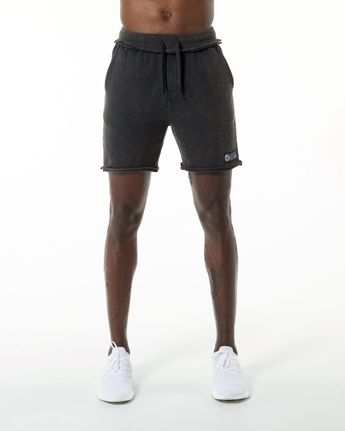 Onyx Alphalete Heavyweight Washed Terry Short | AGNFQJ682