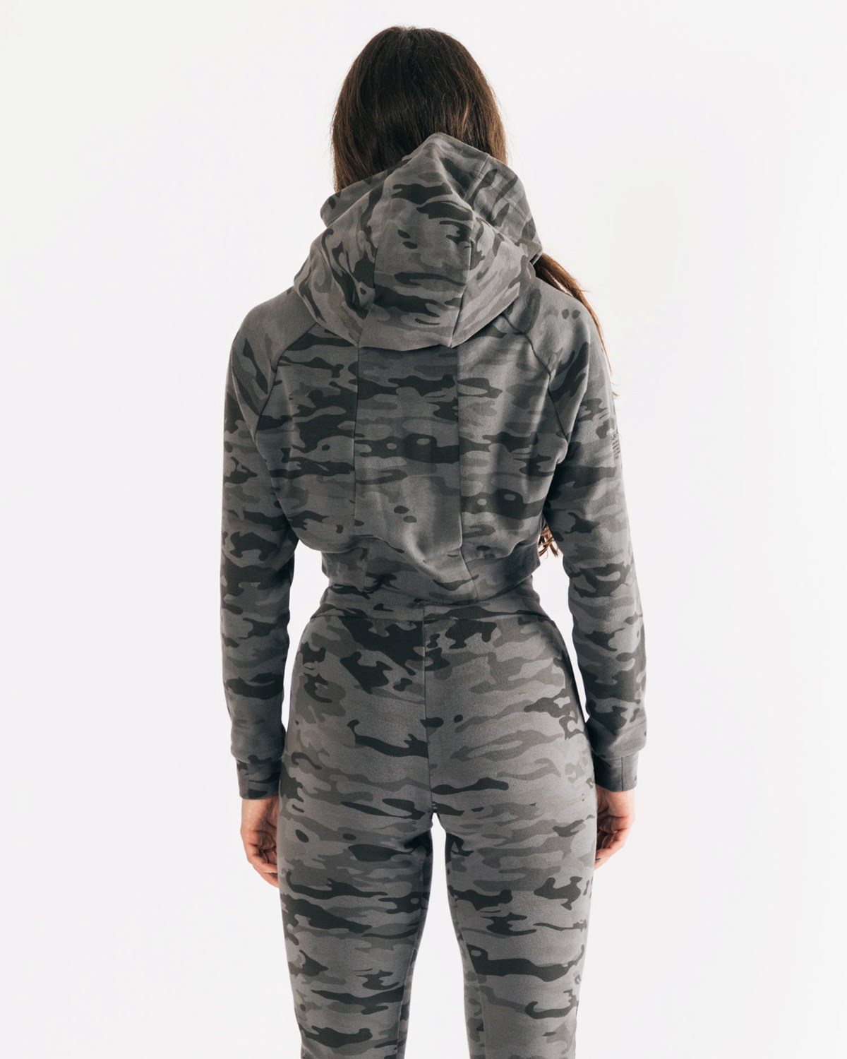 Phantom Camo Alphalete Relaxed Single-Brushed Pullover Hoodie | QWERYD253