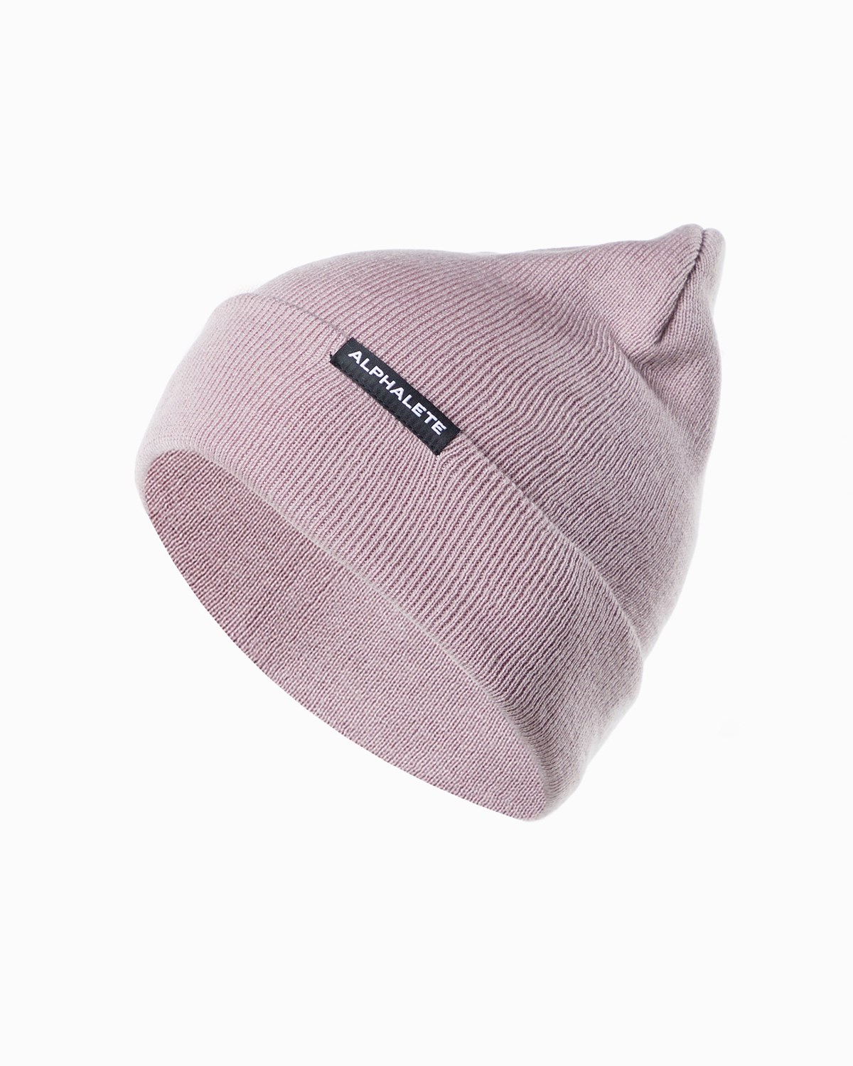 Purple Dove Alphalete Cotton Knit Beanie | LZJHFV452