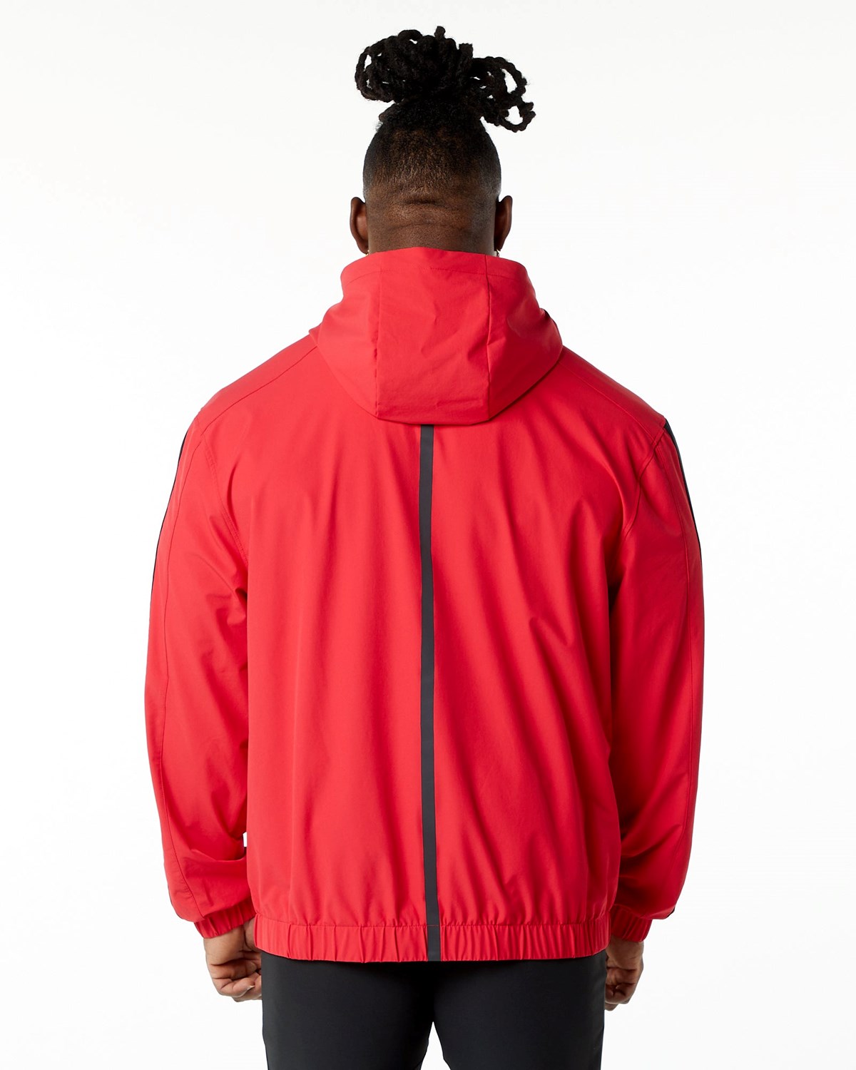 Racer Red Alphalete Woven Performance Jacket | BNKWQU589