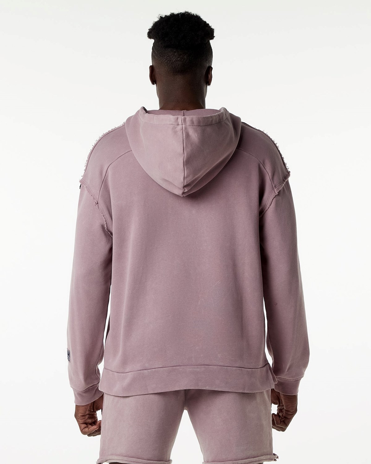 Rose Quartz Alphalete Heavyweight Washed Terry Hoodie | IRQHPO187