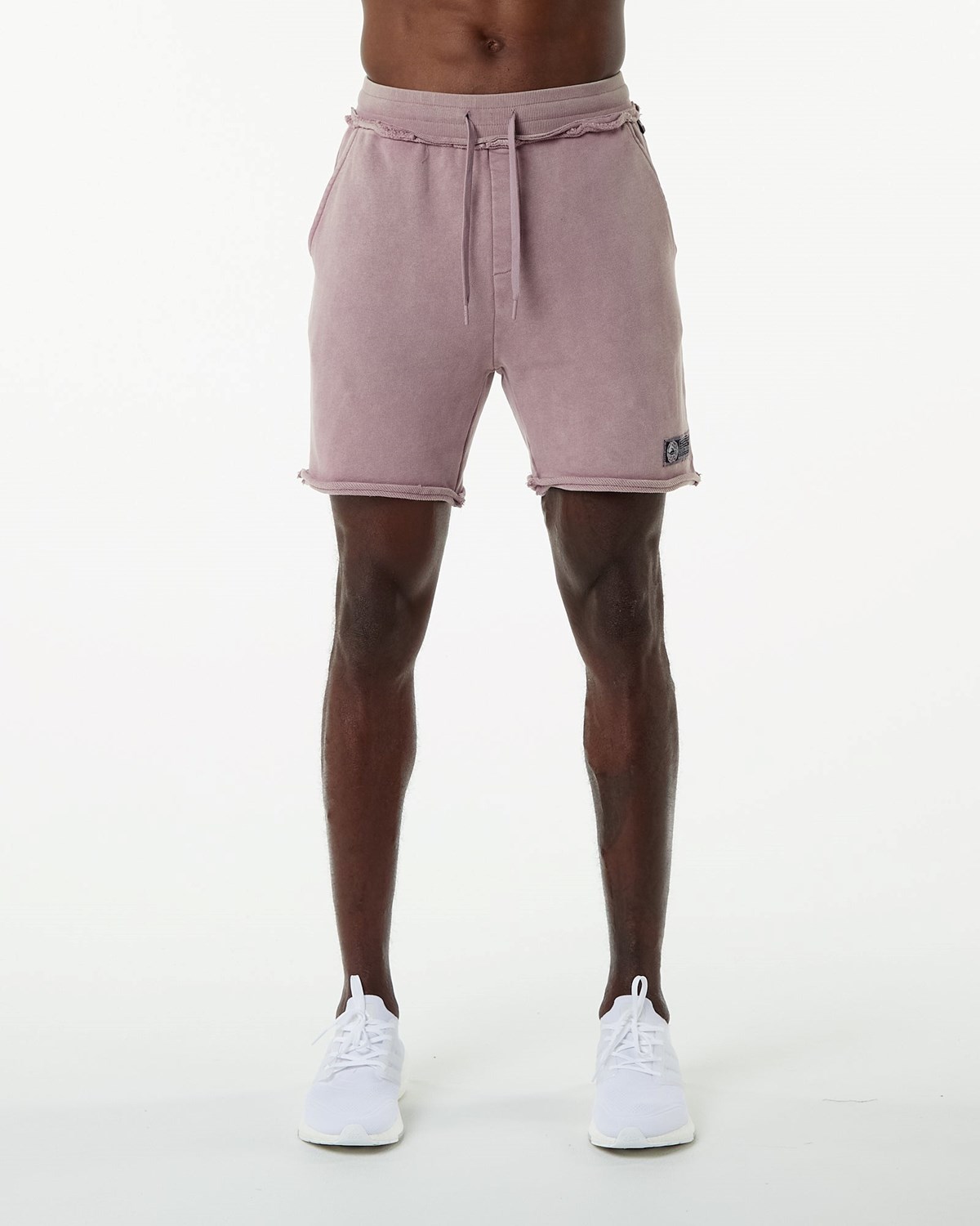 Rose Quartz Alphalete Heavyweight Washed Terry Short | ROUILK765