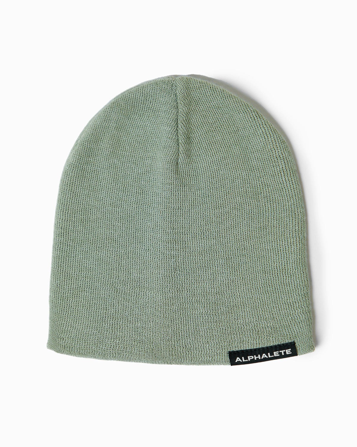 Sage Alphalete Cotton Knit Beanie | IQVPEX618