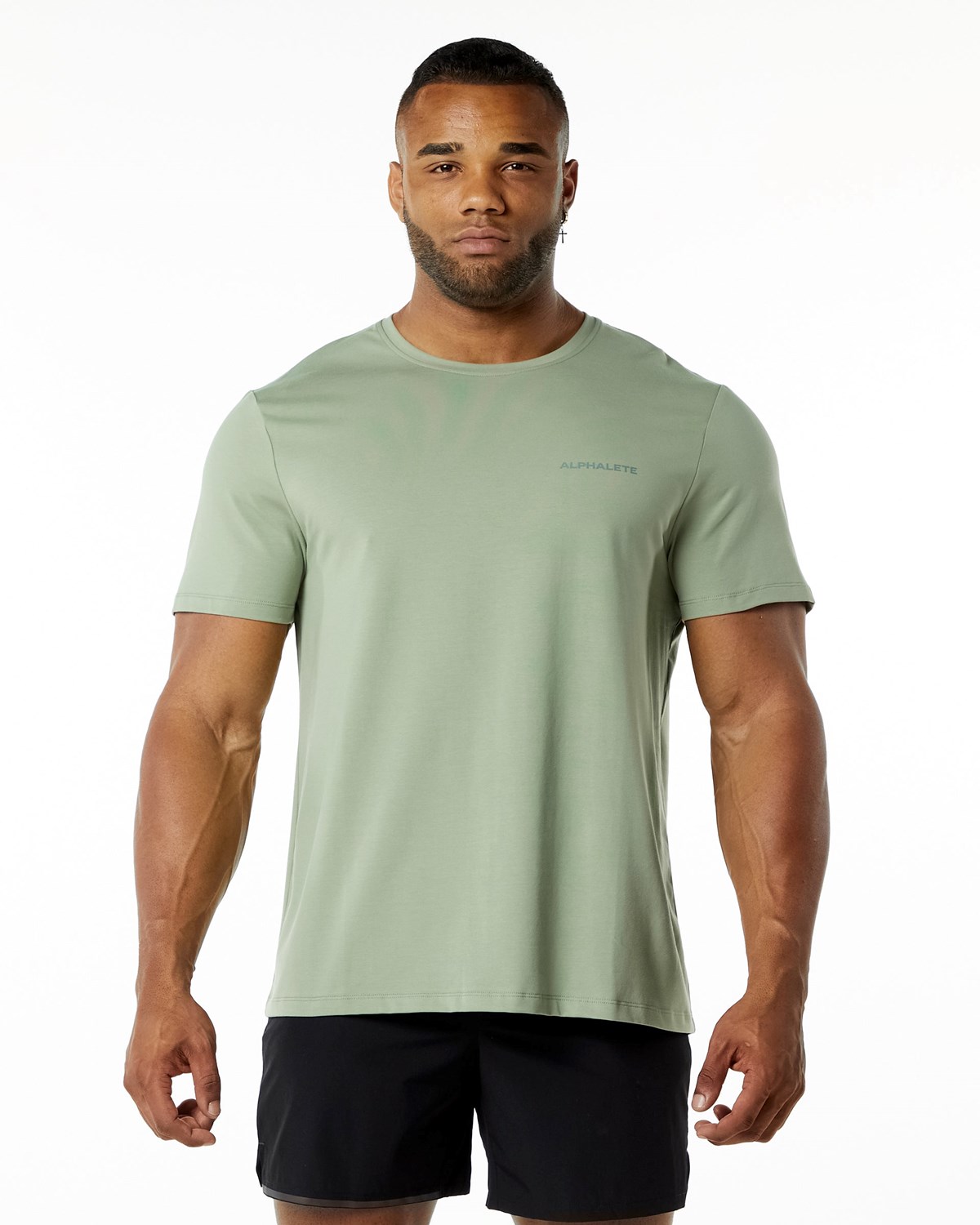 Sage Alphalete Relaxed Fit Tee | JCOLVZ895