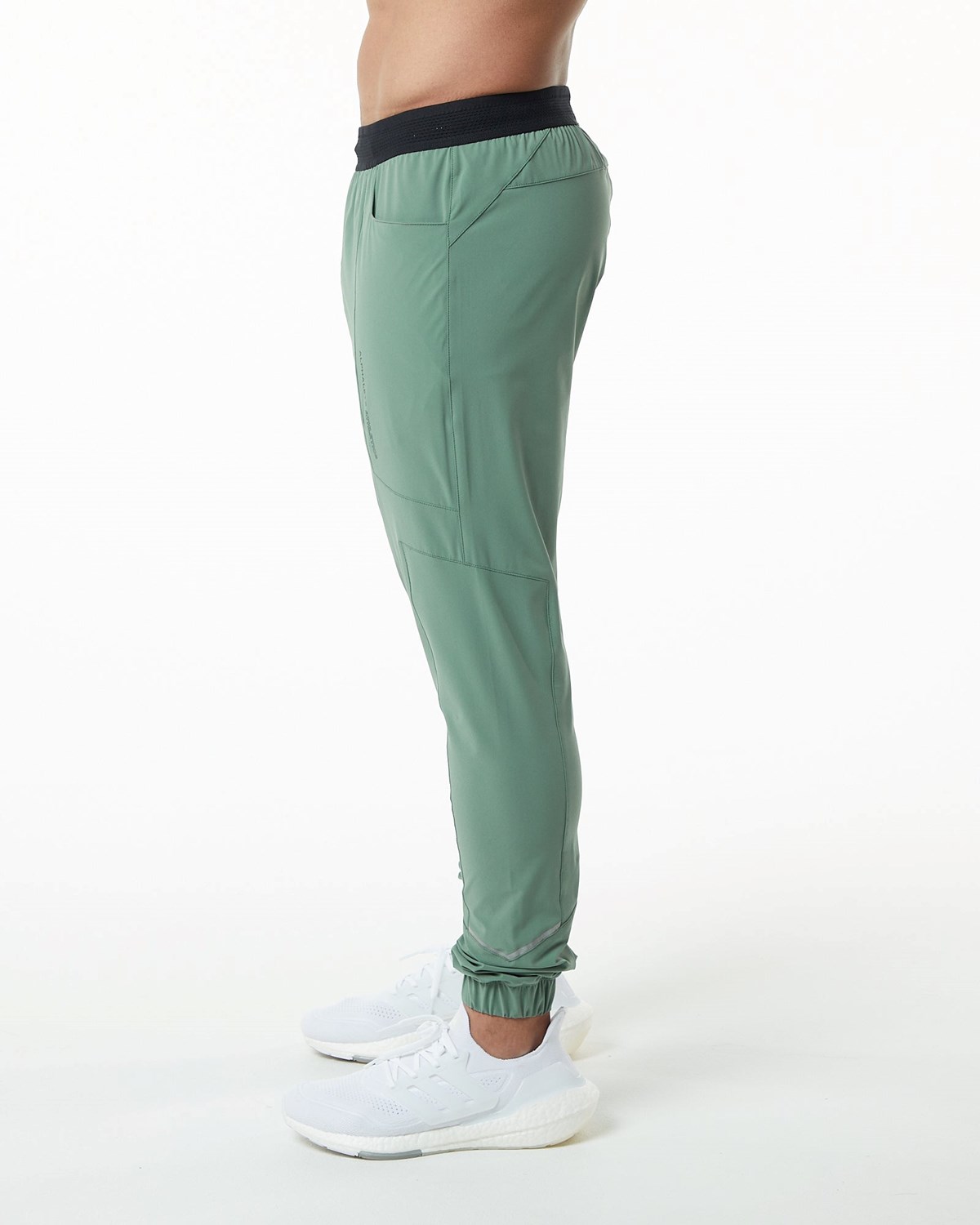 Sage Green Alphalete Woven 4-Way Stretch 29