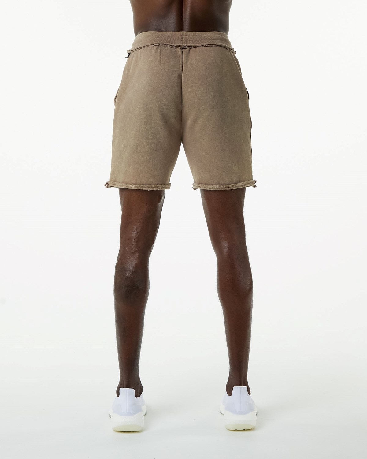 Smokey Quartz Alphalete Heavyweight Washed Terry Short | SWYENA874