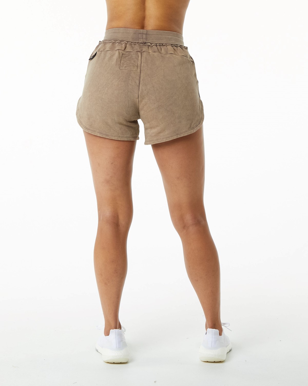 Smokey Quartz Alphalete Heavyweight Washed Terry Short | UALWJH286