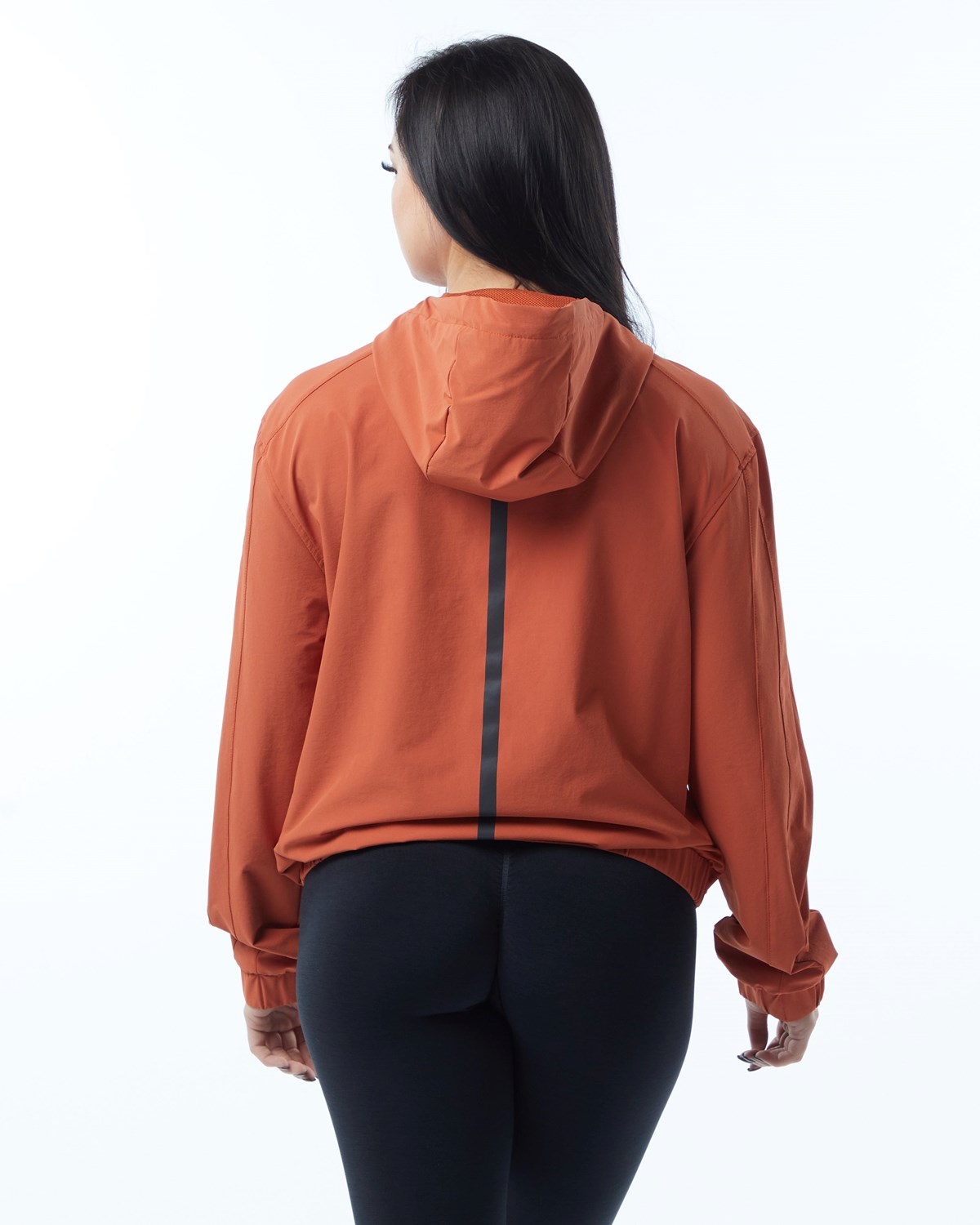 Sour Tangerine Alphalete Woven Performance Jacket | GDKQBA283