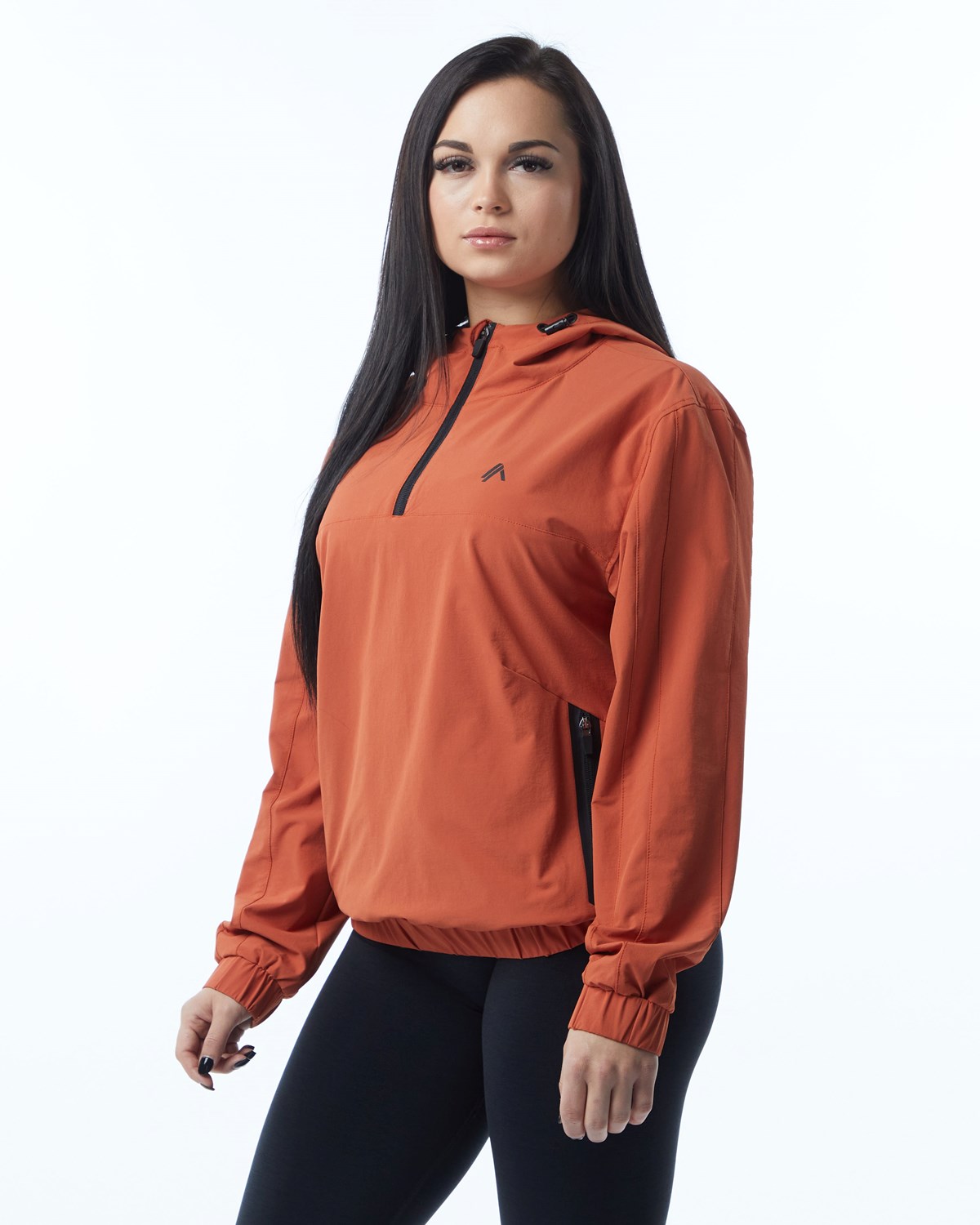 Sour Tangerine Alphalete Woven Performance Jacket | GDKQBA283