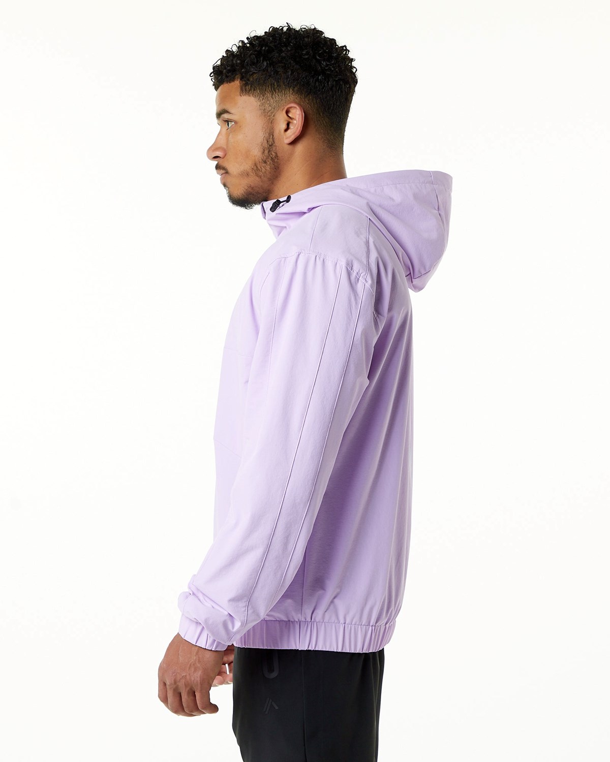 Static Lavender Alphalete Woven Performance Jacket | LOEVPW431