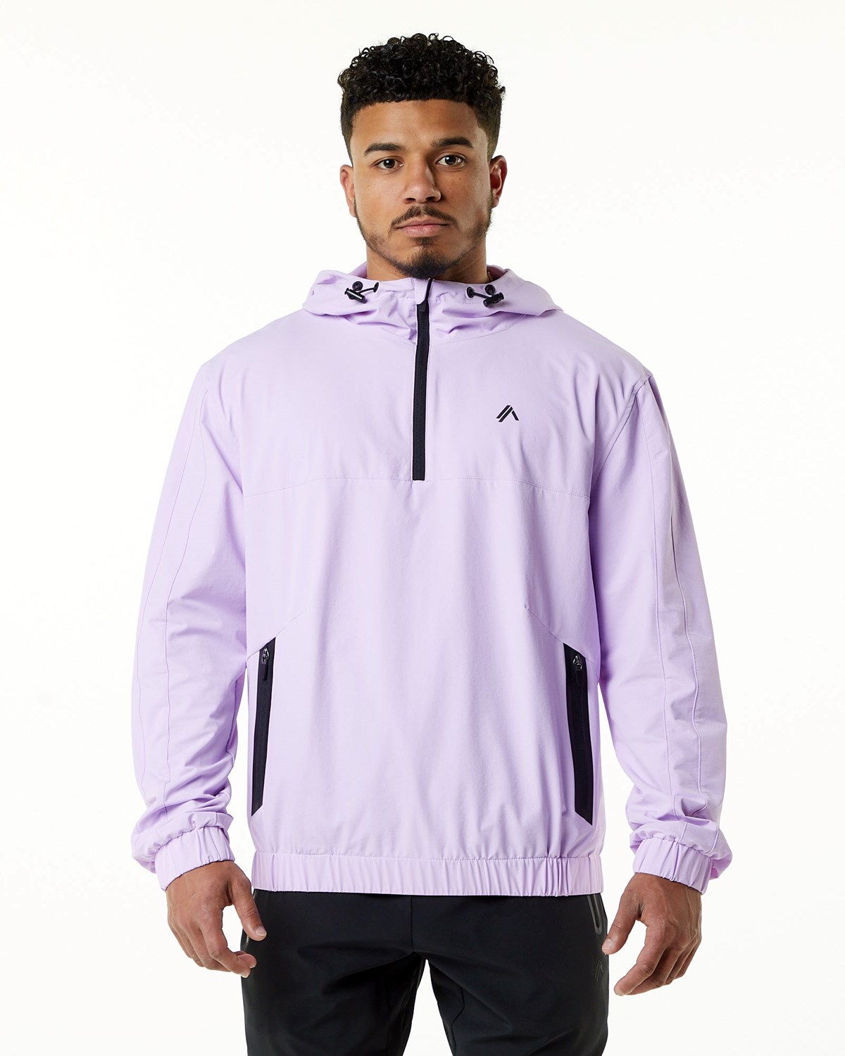 Static Lavender Alphalete Woven Performance Jacket | LOEVPW431