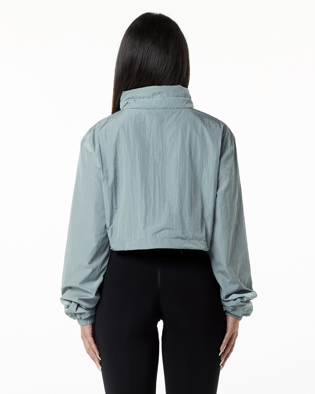 Steel Blue Alphalete All-Purpose Crop Jacket | WZSJYG124