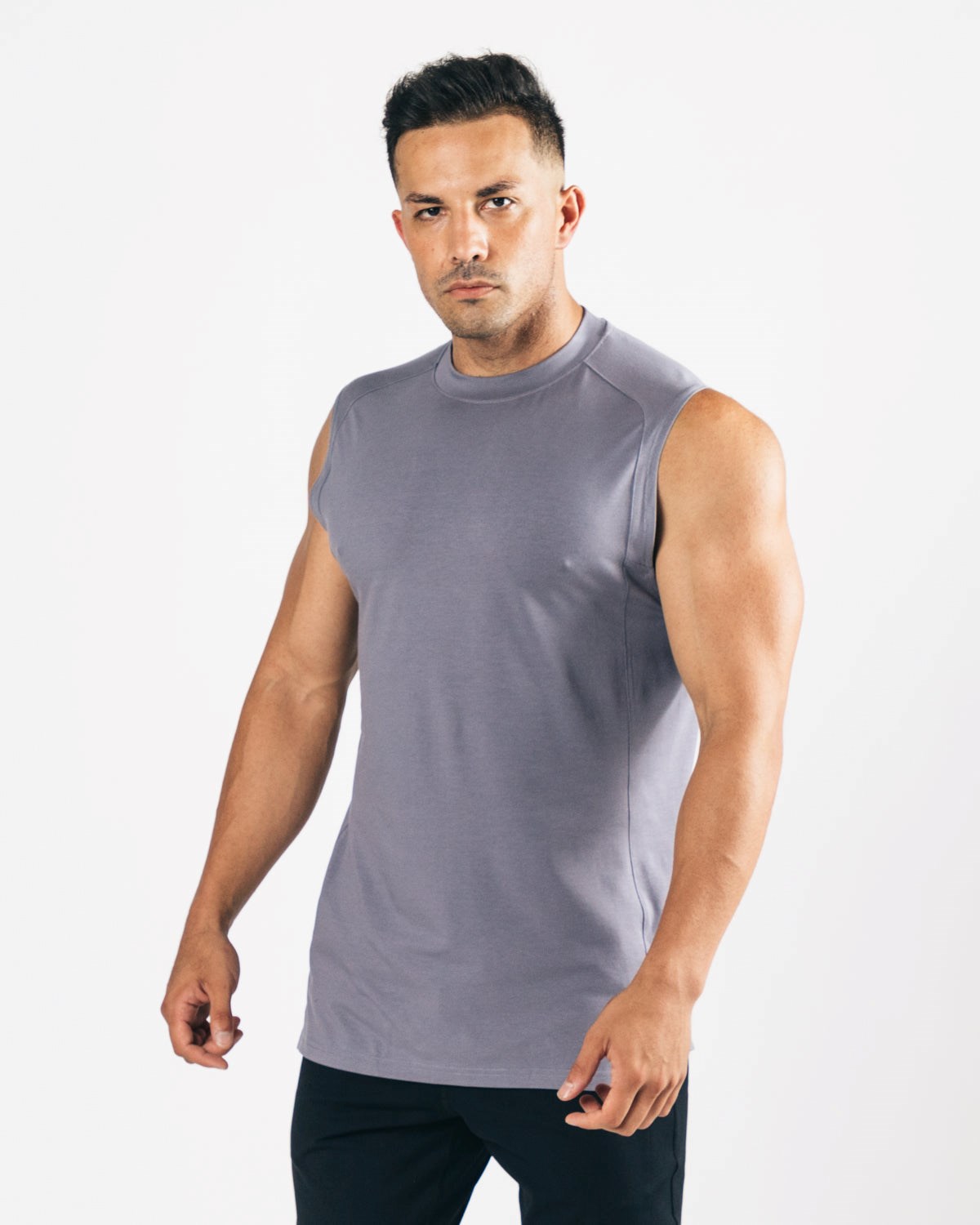 Still Water Alphalete High-Neck Premium Cutoff | LBCGVD821