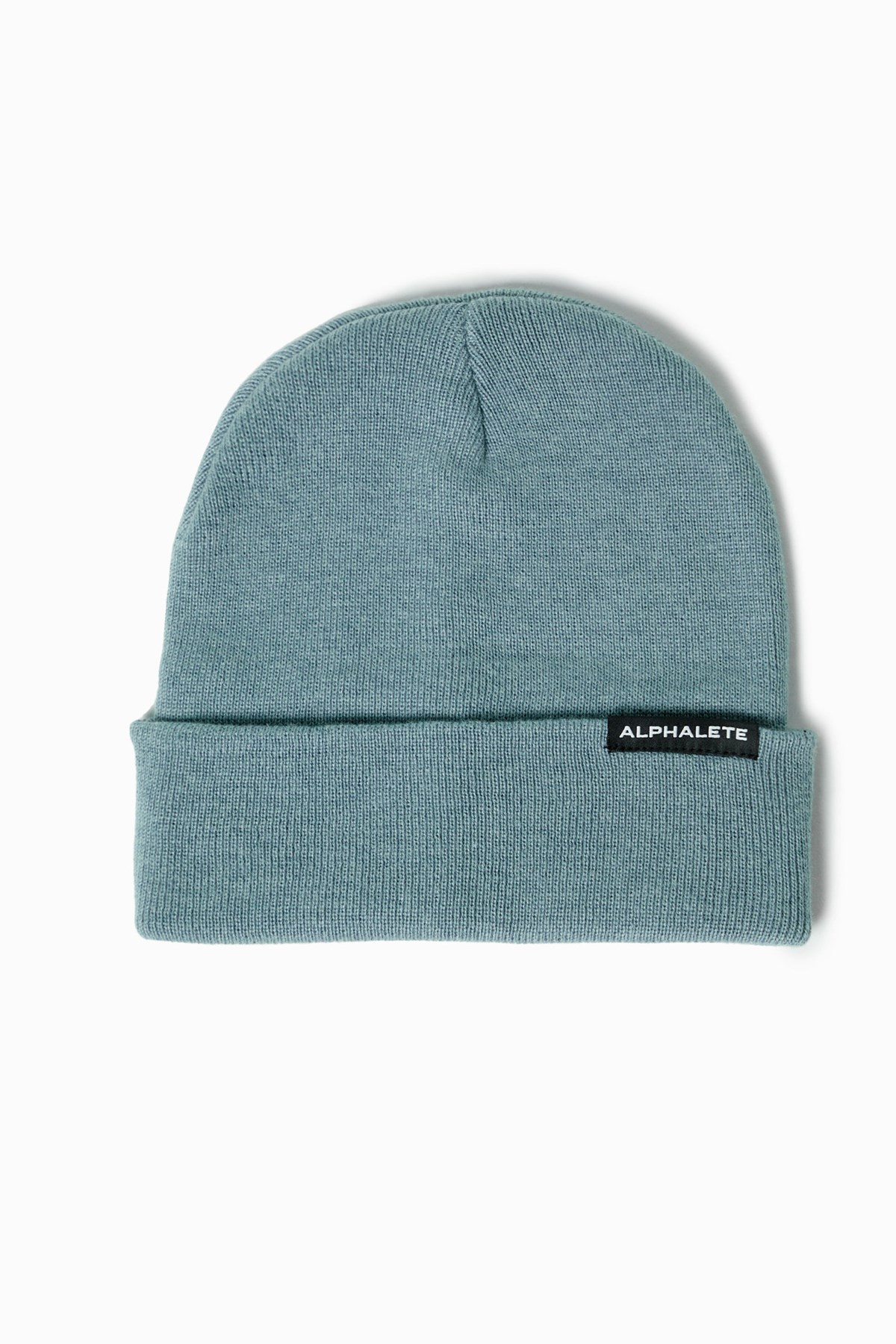 Storm Blue Alphalete Cotton Knit Beanie | ITOYXZ975